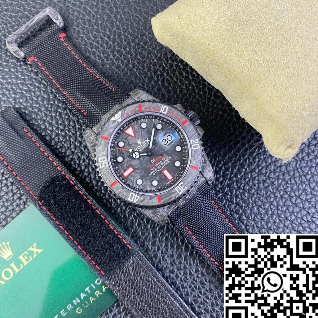 Factory Rolex Velcro Nylon DIW Strap VS Submariner 0823